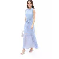 ราคา ROSE THE LABEL เดรสผ้าพลีทชีฟองสีฟ้า Free Size (GRMKPPR000013617)