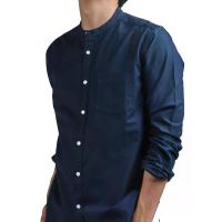 ราคา Era-won เสื้อเชิ้ตผู้ชายแขนยาว ทรง Regular fit สีกรม L (MKP2050293)