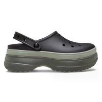 ราคา CROCS รองเท้าลำลองผู้ใหญ่ Classic Stacked Clog สีดำ - CR024SH029EMTH (MKP2048639)