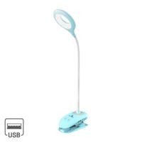 ราคา Luzino โคมไฟอ่านหนังสือแบบหนีบ Rechargeable (LED 8 W) LUZINO รุ่น TGX-770 (BL) ขนาด 8.9x8.9x42 ซม. สีฟ้า (MKP1149267)