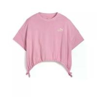 ราคา PUMA เสื้อยืดเด็ก Cropped สีชมพู - PU097AP403EMTH 152 (MKP2048604)