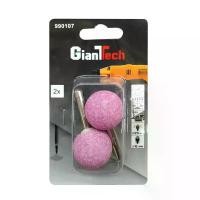 ราคา GIANTTECH หินเจียร์แกนทรงกลม รุ่น 990107 ขนาด 6 มม. (แพ็ก 2 ชิ้น) สีชมพู (MKP1212900)