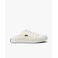 ราคา LACOSTE รองเท้าผ้าใบผู้หญิงลาคอสท์ รุ่น Backcourt Mules สีขาว 3 UK (MKP2049777)