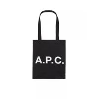ราคา A.P.C. กระเป๋าโท้ทยูนิเซ็กส์ Lou สี LZZ Noir One Size (CDS23693036)
