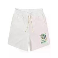 ราคา CASABLANCA กางเกงขาสั้น รุ่น LE JEU CRAYON EMBROIDERED SWEATSHORTS สี OFF-WHITE LOOPBACK M (MKP2043641)