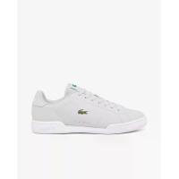 ราคา LACOSTE รองเท้าผ้าใบผู้ชายลาคอสท์ รุ่น Carnaby Cup วัสดุหนัง สีเทา 6.5 UK (MKP2049356)