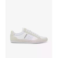 ราคา LACOSTE รองเท้าผ้าใบผู้ชายลาคอสท์ รุ่น Chaymon วัสดุหนังกลับ สีขาว 8 UK (MKP2049195)