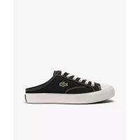 ราคา LACOSTE รองเท้าผ้าใบผู้หญิงลาคอสท์ รุ่น Backcourt Mules สีดำ 3 UK (MKP2049569)