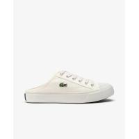 ราคา LACOSTE รองเท้าผ้าใบผู้หญิงลาคอสท์ รุ่น Backcourt Mules สีขาว 5 UK (MKP2049891)