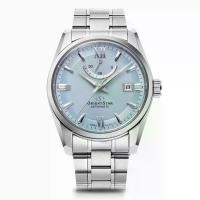 ราคา ORIENT นาฬิกาข้อมือ Orient Star Contemporary Mechanical สายเหล็ก RE-AU0109L สีฟ้า (MKP1998891)