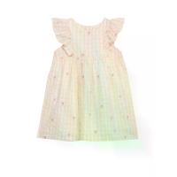 ราคา MARKS & SPENCER KIDS ชุดเดรสสั้นเด็กเล็กผู้หญิง Pure Cotton Peach สี Peach Mix 6-9 Month (GRCDS11525050214)