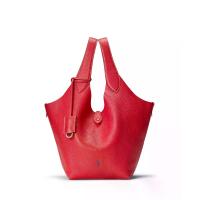 ราคา POLO RALPH LAUREN Polo Play กระเป๋าทรงโท้ทผู้หญิง รุ่น WAPOBAG0G620428 สีแดง One Size (MKP2040994)