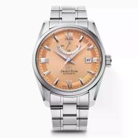ราคา ORIENT นาฬิกาข้อมือ Orient Star Contemporary Mechanical สายเหล็ก RE-AU0108G สีส้ม (MKP1998888)