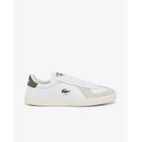 ราคา LACOSTE รองเท้าผ้าใบผู้ชายลาคอสท์ รุ่น Baseshot Pro วัสดุหนัง สีขาว 11 UK (MKP2049381)
