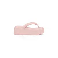 ราคา SHU รองเท้าผู้หญิง แบบมีส้น PALETTE SOFT 2.5" BARE SKIN THONG WEDGES - สีนู๊ด 40 EU (MKP1898277)