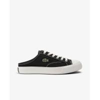 ราคา LACOSTE รองเท้าผ้าใบผู้หญิงลาคอสท์ รุ่น Backcourt Mules สีดำ 4 UK (MKP2049507)