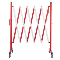 ราคา GIANT KINGKONG แผงกั้นเหล็กยืดได้ แบบมีล้อ รุ่น 7613 สีแดง - ขาว (MKP0330630)