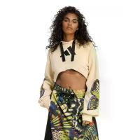 ราคา ADIDAS เสื้อสเวตเตอร์ฮู้ดผู้หญิง adidas x FARM Premium รุ่น JL8606 สี Beige / Sand Strata A/S (GRCDS53725070260)