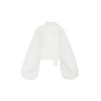 ราคา ASAVA ( AW24 )เสื้อเบลาส์ผู้หญิง แขนยาว ทรงบอลลูน แต่งโบว์ที่คอ สีขาว XL (MKP1890170)