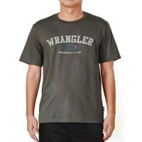 ราคา WRANGLER เสื้อยืดแขนสั้นผู้ชาย สีเขียวมะกอก M (MKP2041706)
