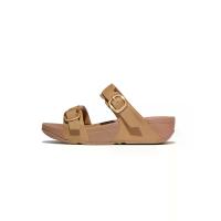 ราคา FitFlop™ รองเท้าแตะผู้หญิง LULU ADJUSTABLE LEATHER สี BEIGE 4 UK (MKP2040030)