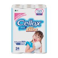 ราคา CELLOX ทิชชูม้วน พิวริฟาย ซูเปอร์ เอ็กซ์ตร้า บิ๊กโรล รุ่น CE17124 (แพ็ค 24 ม้วน) (MKP1154670)