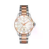 ราคา TISSOT นาฬิกาผู้หญิง ซีสตาร์ 1000 ควอตซ์ 36มม. T1202102211100 สีขาว (MKP2011967)