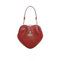 ราคา VIVIENNE WESTWOOD กระเป๋าสะพายผู้หญิง Heart Frame สีแดง One Size (CDS18606249)