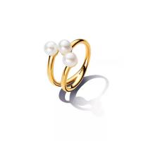 ราคา PANDORA แหวน 14k Gold-plated ring สีทอง 58 (GRMKPPR000127680)