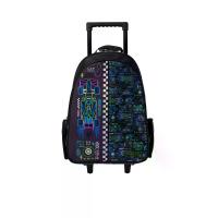 ราคา SMIGGLE กระเป๋าเป้ล้อลากเด็กโตยูนิเซ็กส์ พร้อมล้อมีไฟ Accelerate ไซส์ สี Black Green (CDS22587176)
