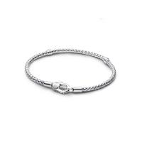 ราคา PANDORA สร้อยข้อมือ Studded chain sterling silver bracelet 17cm (GRMKPPR000153638)
