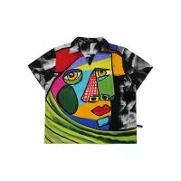 ราคา YODYOKO เสื้อผู้หญิงคอปก - สีดำ : ลายองค์ประกอบหลากสีบนใบหน้าผู้หญิงโดย ปิกัสโซ่ Free Size (GRMKPPR000182113)