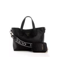 ราคา GUESS กระเป๋าผู้หญิง รุ่น BG869175 LATONA II MINI TOTE - สีดำ One Size (MKP2019000)