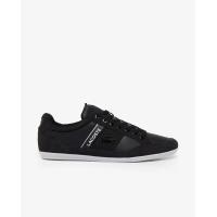 ราคา LACOSTE รองเท้าผ้าใบผู้ชายลาคอสท์ รุ่น Chaymon วัสดุหนังกลับ สีดำ 7 UK (MKP2049689)