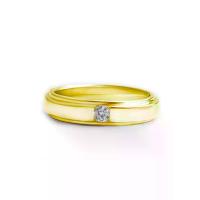 ราคา FINEJEWELTHAI แหวนผู้ชาย เงินแท้ ฝังเพชรแท้ เบลเยี่ยมคัท น้ำ 98 สีทอง 48 (GRMKPPR000184628)