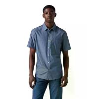 ราคา LEVI'S เสื้อเชิ้ตผู้ชาย Men's Short-Sleeve Classic Standard Fit Shirt Dark Blue S (GRMKPPR000156464)