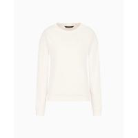 ราคา ARMANI EXCHANGE เสื้อสเวตเชิ้ตผู้หญิง รุ่น 8NYMLG-YJE5Z-1130-สีขาว XS (MKP2021890)