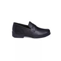 ราคา HUSH PUPPIES รองเท้าทางการผู้ชาย หนังแท้ แบบสวม - สีดำ 10.5 US (MKP2038835)