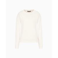 ราคา ARMANI EXCHANGE เสื้อสเวตเชิ้ตผู้หญิง รุ่น 8NYMLG-YJE5Z-1130-สีขาว S (MKP2021897)