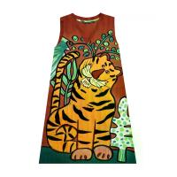 ราคา YODYOKO เดรสผู้หญิงแขนกุด - สีน้ำตาล : ลายศิลปะเจ้าเสือร่าเริง S (GRMKPPR000176932)