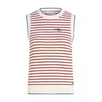 ราคา TOMMY HILFIGER เสื้อสเวตเตอร์ผู้หญิง สีแดง ทรง Slim M (MKP2009645)