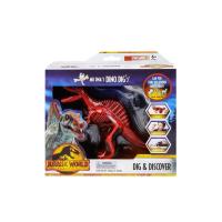 ราคา Jurassic World ของเล่นโครงกระดูกฟอสซิลไดโนเสาร์ Dominion Dino Dig Spinosaurus สีแดง (CDS95916491)