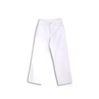 ราคา ELLE กางเกงยีนส์ผู้หญิง ขายาว ทรงขากระบอก ผ้า Cotton Spandex รุ่น W3L711 - สีขาว M (MKP2054062)