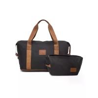 ราคา HQ LUGGAGE [ซื้อ 1 แถม 1] กระเป๋าสะพายข้าง รุ่น 169 (แถมฟรี กระเป๋ารุ่น 1690 1 ใบ) สีดำ Free Size (MKP2052421)