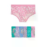 ราคา MARKS & SPENCER KIDS กางเกงในเด็กเล็กผู้หญิง Cotton with Stretch Leopard 7 ชิ้น หลากสี 6-7 Years (GRCDS54525060162)