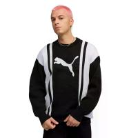 ราคา PUMA เสื้อสเวตเตอร์ยูนิเซ็กส์ Future.Puma.Archive Relaxed Knitted สี PUMA Black-PUMA White M (CDS22769503)
