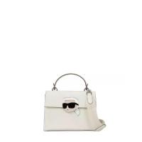 ราคา KARL LAGERFELD กระเป๋ารุ่น IKON PEBBLE CROSSBODY BAG สี OFF WHITE One Size (MKP2035904)