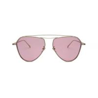 ราคา MIRA MADISON แว่นกันแดด Unisex รุ่น Alice ทรงนักบิน เลนส์สีชมพูใส กรอบเงิน (MKP2053196)