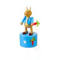 ราคา PETER RABBIT ฟิกเกอร์ไม้ Push Up กระต่ายปีเตอร์ หลากสี (CDS19511122)