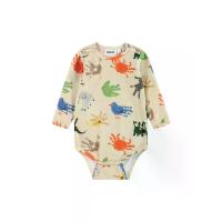 ราคา MOLO ชุดบอดี้สูทเด็กเล็กแขนยาว FOSS ลาย HAND ANIMALS 68 (MKP2052847)